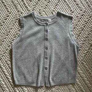 Gray Sweater Vest